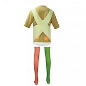 abordables Disfraces de mujer-Carnaval 2026 Disfraz de lujo Chica pelirroja divertida Cosplay Adulto Mujer Víspera de Todos los Santos Carnaval Fiesta Disfrazarse