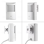 Недорогие IP-камеры для помещений-4K PIR IP-камера 8MP HD миниатюрная комнатная PoE LED проводная инфракрасная камера ночного видения CCTV камера видеонаблюдения