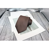 voordelige Herenstropdassen &amp; vlinderdassen-Voor heren Banden Gebreid Dagelijks Formeel Geribd Effen Kleur Met Textuur Casual Dagelijks liiketoiminta