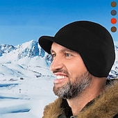 abordables Casques d'extérieur-Casquette de randonnée Cagoule Chaleur Thermique Coupe-vent Confortable Hiver Automne Homme Pêche Activité