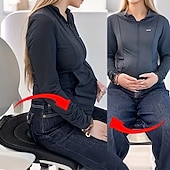 halpa Ajoneuvopalvelu-360 astetta kääntyvä auton istuintyyny, jossa on pehmeä polyesterineulottu kangas, kevyt ja kannettava muotoilu, tarjoaa mukavaa tukea kaikkina vuodenaikoina ajoneuvossasi ja mahdollistaa helpon