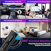 رخيصةأون أنظمة الإنذار ضد الاقتحام-كاشف كاميرا متعدد الوظائف، مسح دقيق بالأشعة تحت الحمراء لأنظمة مكافحة تحديد المواقع في الفنادق &amp;كشف الإشارات اللاسلكية