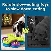 cheap Chew Toys-3-Layer Interactive Dog Puzzle Feeder | Durable PP Material, Multi-Color, Slow Feeder for IQ and Smell Training, Engaging Mealtime Activity for Dogs