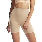 economico Waist Trainer-Per donna Intimo Modellante Allenatore in vita Casual Colore Puro Elastico in vita Shorts Quotidiano Senza Maniche Nero Beige Estate Primavera Autunno Inverno Taglia piccola