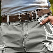 baratos Clássico-Homens Calças de carga Bermuda Cargo Calção Shorts casuais Bolsos Cintura elástica Vários bolsos Tecido Cor Única Comprimento do joelho Casual Ao ar livre Streetwear Moda Roupa de rua Azul Céu Preto