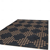 cheap Rugs &amp; Mats &amp; Carpets-Outdoor Patio Rug, Washable Easy Jute Rugs for Entryway Indoor Outdoor Living Room Carpet, Farmhouse Non Slip Door Mat for Backyard Bedroom, Diamond