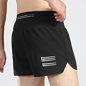billige Løpebukser og tights-Herre Joggebukser Treningstights Snorer Lomme Elastisk midje Shorts Shorts Avslappet utendørs Feriereise Sommer Hurtigtørkende Komprimering Fukttransport Treningsøkt Aktiv trening Trening Normal