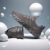 Χαμηλού Κόστους Καθημερινά Sneakers-Ανδρικά αθλητικά παπούτσια από κόκκινο mesh – ελαφριά και εύκαμπτα, κομψά και άνετα, ιδανικά για τρέξιμο και καθημερινή χρήση.