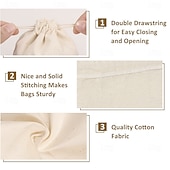 お買い得  イースター-イースターバニープリントの黄麻布巾着袋（パステルカラーのバニー付き）12個入り &amp;花柄、卵を集めるかわいいウサギ、イースターエッグハント、ベビーシャワー、結婚式、春のパーティー用のポリエステル製イースターギフトバッグ