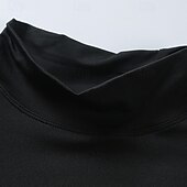 economico T-shirt e Canottiere da Corsa-Per uomo Tinta unita T-shirt da corsa Maglia a compressione Maglia da corsa Primavera Autunno Manica Lunga Asciugatura Rapida Compressione Traspirante Allenamento in Palestra Allenamento attivo