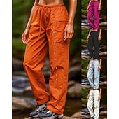 Недорогие Низ-Жен. Штаны для туризма и прогулок походные брюки Штаны с лямками для пешеходного туризма Весна Осень На открытом воздухе Стандартный Водонепроницаемость Быстровысыхающий Легкость Дышащий Брюки