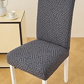 billiga Fåtöljskydd och armlöst stoltäckning-Matstolsöverdrag för hemmet polarfleece tyg stretchöverdrag sitsskydd stolsöverdrag mjukt halkfritt matstolsfodral