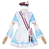 cheap Anime Costumes-Maid Costume Anime Dress Maid Suits Cosplay Suits Halloween Carnival Masquerade Anime Expo Costume For Women's Adults'