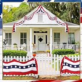 billige USA 250.-2 pakker 250-årsjubileum av USA flagg banner 4. juli uavhengighetsdag dekorasjon