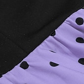 halpa Mekot-1950-luku Retro / vintage rockabilly Keskipäivä Swing -mekko Flare mekko Hihaton Pistekuvio Muotoonommeltu Keinu Naamiaispuku Naisten Karnevaali Ystävänpäivä Naamiaiset Loma Arkikäyttö Tyttöjen