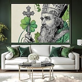 cheap Wall Tapestries-St. Patrick's Day Tapestry Banners Blanket Elf Shamrock Cute Romantic 3D Bedroom Living Room Dorm Teens Room College Dorm Wall Porch Home Decor