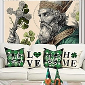 cheap Wall Tapestries-St. Patrick's Day Tapestry Banners Blanket Elf Shamrock Cute Romantic 3D Bedroom Living Room Dorm Teens Room College Dorm Wall Porch Home Decor