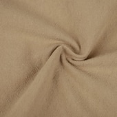 Недорогие Классический-Муж. Рубашка Льняная рубашка Стиль Викингов Летняя рубашка Одежда для пляжа Рубашка с воротником-стойкой Сплошной цвет Повседневные Отпуск Черный Белый Зеленый Цвет хаки Длинный рукав