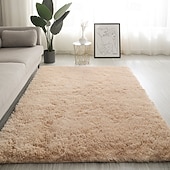 economico Tappeti-tappeto per camera da letto in stile nordico, tappeto morbido e decorativo per soggiorno, tavolino da caffè, comodino e arredamento per cameretta delle ragazze