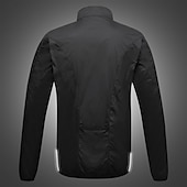 baratos Jaquetas e Gilets para homens-Jaqueta corta-vento unissex para ciclismo de estrada, primavera e outono, da marca Wosawe. Ideal para uso casual, à prova de vento e impermeável. Modelo BF224.
