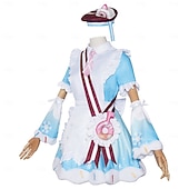 cheap Anime Costumes-Maid Costume Anime Dress Maid Suits Cosplay Suits Halloween Carnival Masquerade Anime Expo Costume For Women's Adults'