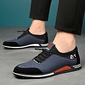 Χαμηλού Κόστους Καθημερινά Sneakers-Ανδρικά λευκά αθλητικά αθλητικά παπούτσια με αεριζόμενο σχεδιασμό, ελαφριά και άνετα, ιδανικά για τρέξιμο και δραστήριες εξόδους