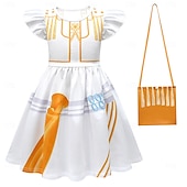 Недорогие Костюмы для девочек-Вдохновленный K-pop Вдохновлено корейскими идолами Идол Поп-звезда Костюм Забавный костюм Виртуальный идол for Девочки Дети Хэллоуин Карнавал Выступление Комик-Кон Аниме Экспо