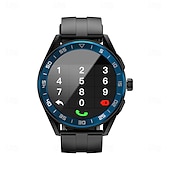 baratos Smartwatch-Relógio inteligente Lokmat Comet Pro de 1,32 polegadas com Bluetooth, chamadas, pedômetro, lembrete de chamadas e rastreador de atividades. Compatível com Android e iOS. Unissex, longa duração da bateria, chamadas em modo mãos-livres, à prova d'água IP68,
