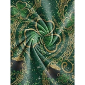  Γυναικεία γκέτα για τον λαιμό για την ημέρα του Αγίου Πατρικίου – πολλαπλά σχέδια, τυπωμένο υλικό από πολυεστέρα, ευέλικτη χρήση ως γκέτα για τον λαιμό ή κάλυμμα προσώπου, ιδανική για εορταστικές εκδηλώσεις