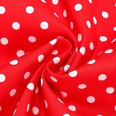 cheap Dresses-1950s Retro Vintage Rockabilly Midi Swing Dress Flare Dress Sleeveless Polka dots Fit &amp; Flare Swing Fancy Dress Women's Carnival Valentine's Day Masquerade Vacation Dailywear Bachelorette Party