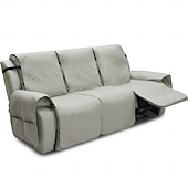 tanie Pokrowce na sofę-Wodoodporna pikowana mata na sofę rozkładaną, podwójna, potrójna, ochraniacz na sofę, do domu, salonu, prezent dla właścicieli zwierząt