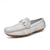 economico Mocassini casual-mocassini da uomo in similpelle viola: comode scarpe casual slip-on da indossare tutti i giorni e per eventi rilassati