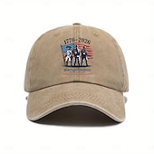 abordables Accesorios-Gorra de Béisbol Bandera estadounidense Retro Antiguo Herencia Patriótico 1776-2026 para Unisexo Adulto Impresión 3D  para Día de la Independencia 4 de julio Exterior Casual Diario