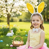 preiswerte Tierkostüm-Kopfschmuck Tier Kaninchen Osterhase Lustig Kinder Mädchen Maskerade Ostern Karneval Party Verkleiden
