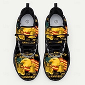  Η 250η Επέτειος των Ηνωμένων Πολιτειών Ανδρικά Πατριωτικά Sneakers Τολμηρός Σχεδιασμός "250 Χρόνια Αμερικής" Άνετα και Στυλάτα Ιδανικά για Γιορτές Ανεξαρτησίας