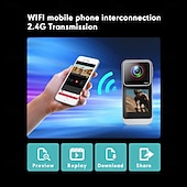 Недорогие Экшн-камера-Экшн-камера 4K (с поддержкой Wi-Fi), спортивная видеокамера, видеорегистратор для велосипеда, нагрудная камера, головная камера и камера для дайвинга.