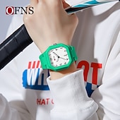 Недорогие Кварцевые часы-Мужчины Кварцевые Крупный циферблат Мода Наручные часы Светящийся Дайвинг Календарь Силикагель Часы