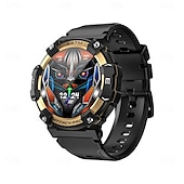 baratos Smartwatch-Relógio inteligente Lokmat Attack 2 Pro de 1,39 polegadas com Bluetooth, chamadas, pedômetro, lembrete de chamadas e rastreador de atividades. Compatível com Android e iOS. Unissex, com longa duração da bateria, chamadas em modo mãos-livres e à prova d'ág