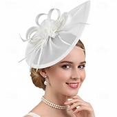 economico Fascinatori &amp; Cappelli-Cappello Fascinator affascinante Gentildonna Costume Per donna Mascherata Ascot Festival delle corse di cavalli Adulti Copricapo