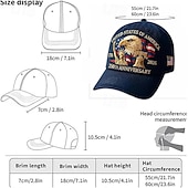  כובע יום הולדת ה-250 של ארצות הברית עם 2 מטבעות זכרון עיט וחירות כובע מודפס דיגטלי לאירוע חגיגת יום העצמאות מתנת פטריוטית חצי אלף