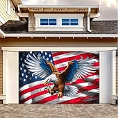 olcso 250. évforduló-Az USA 250. évfordulójának faliszőnyege, szárnyaló kopasz sas az amerikai zászló hátterén, élénk hazafias faldekoráció a félszázados évforduló ünneplésére, július 4-i függetlenség napja