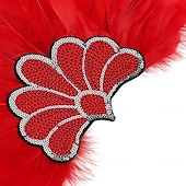 olcso kiegészítők-karnevál 2026 riói karnevál samba kiegészítők többszínű toll karneváli fejdísz brazil fesztivál előadás jelmez