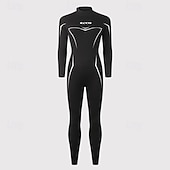 economico Mute, tute da sub e indumenti anti-abrasione-Per donna Muta in neoprene da 3 mm Tuta termica integrale Tinta unita Termico Addensato Protezione UV Manica Lunga Costume da Bagno Costume da bagno Surf Immersione Snorkeling Primavera