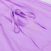 cheap Dresses-1950s Hepburn Retro Vintage Midi A-Line Dress Swing Dress Flare Dress Short Sleeves A-Line Fancy Dress Women's Carnival Valentine's Day Masquerade Vacation Dailywear Bachelorette Party Adults Dress