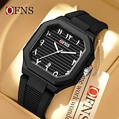 Недорогие Кварцевые часы-Мужчины Кварцевые Крупный циферблат Мода Наручные часы Светящийся Дайвинг Календарь Силикагель Часы