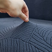 voordelige Sofadoek-Skirt Hem Style Elastic Jacquard Fabric Stretch Sofa Cover Couch Cover Sectional L Shape Sofa Slipcover Corner Case for Living Room Sofa Protector Anti Slip Washable Dustproof 1 2 3 4 Seat