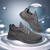 Χαμηλού Κόστους Καθημερινά Sneakers-Ανδρικά αθλητικά παπούτσια από κόκκινο mesh – ελαφριά και εύκαμπτα, κομψά και άνετα, ιδανικά για τρέξιμο και καθημερινή χρήση.