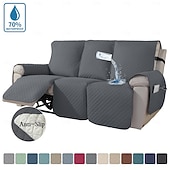 tanie Pokrowce na sofę-Wodoodporna pikowana mata na sofę rozkładaną, podwójna, potrójna, ochraniacz na sofę, do domu, salonu, prezent dla właścicieli zwierząt