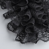 baratos Acessórios e mais-Vintage Rococó Vitoriano Colar destacável Princesa Senhora Renda Fantasia Mulheres Carnaval dia das Bruxas feira renascentista Adulto Mais Acessórios Todas as Estações