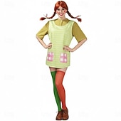 abordables Disfraces de mujer-Carnaval 2026 Disfraz de lujo Chica pelirroja divertida Cosplay Adulto Mujer Víspera de Todos los Santos Carnaval Fiesta Disfrazarse